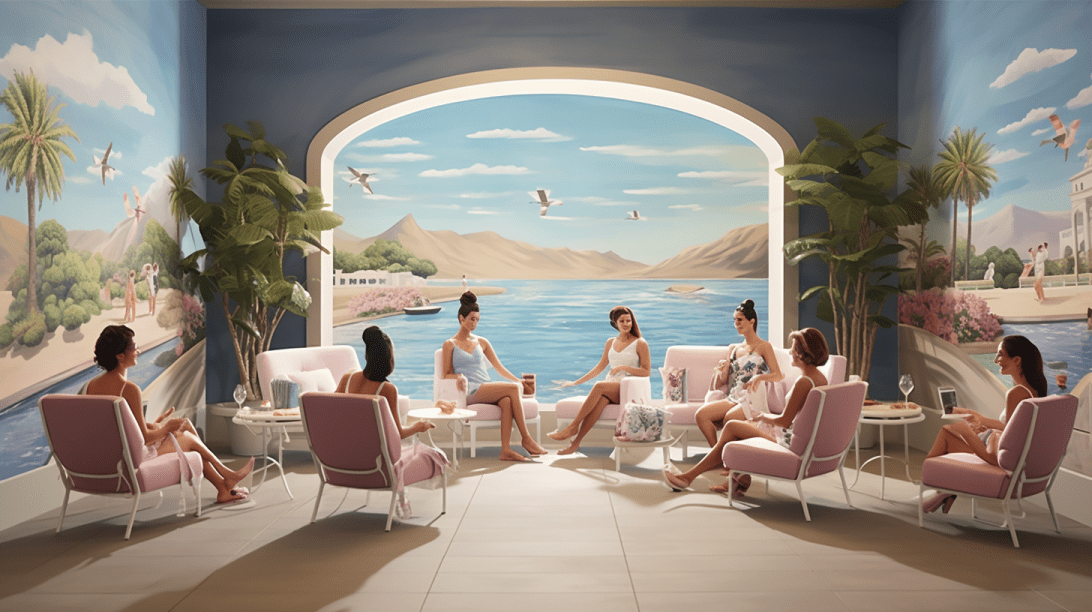 Hollyaurora create an image showcasing ultimate pampering exper 3f94c97a 59f2 4909 9e33 f5af26c2ac22