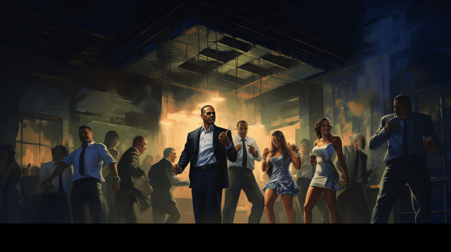 Hollyaurora an image depicting a group of men in a classy dimly 44763aa3 788e 4a34 8bc5 be8ed93af718