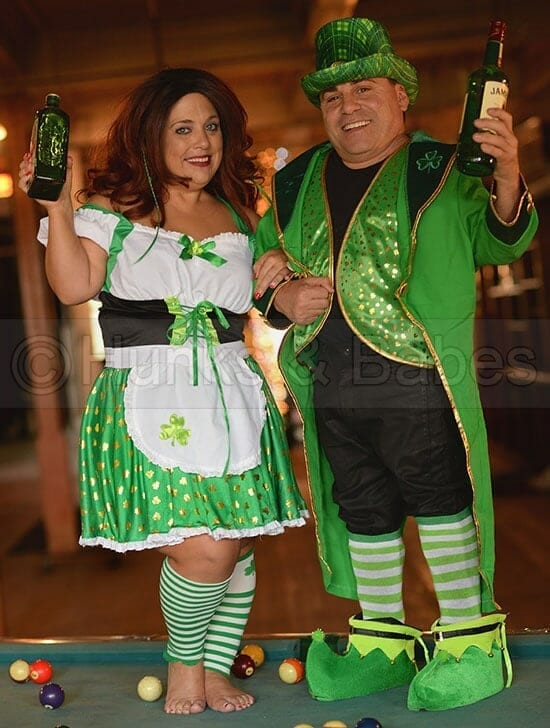 St. Patrick's day midget strippers