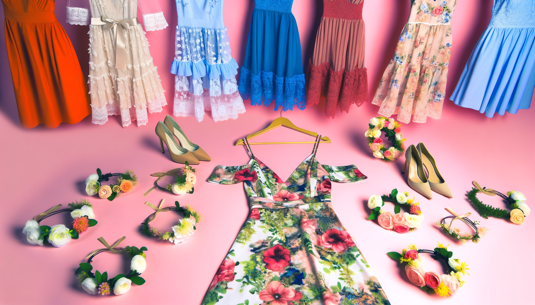 Flower power theme for a bachelorette party 0002 blog hb strippers